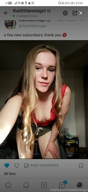 Thatlittleminigirl OnlyFans Leaked Free Thumbnail Picture - #HqqBE8Bwbt