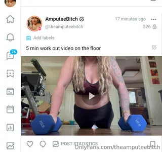 Theamputeebitch OnlyFans Leaked Free Thumbnail Picture - #9pn4ZM424g