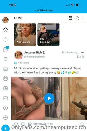 Theamputeebitch OnlyFans Leaked Free Thumbnail Picture - #qk6iVL4jXU