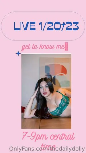 Thedailydolly OnlyFans Leaked Free Thumbnail Picture - #jwO7AxUKD1