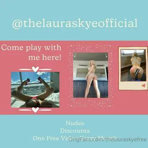 Thelauraskyefree OnlyFans Leaked Free Thumbnail Picture - #oejOlSsL1I