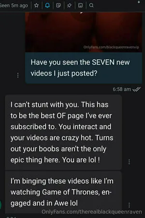 Therealblackqueenraven OnlyFans Leaked Free Thumbnail Picture - #0dgQeEpHuk