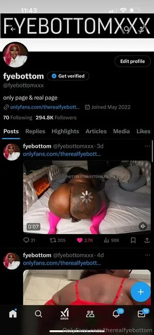 Therealfyebottom OnlyFans Leaked Free Thumbnail Picture - #kAXmwyhgmt