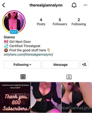 Therealgiannalynn OnlyFans Leaked Free Thumbnail Picture - #jo8uw0iWkW