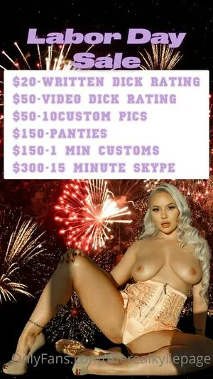 Therealkyliepage OnlyFans Leaked Free Thumbnail Picture - #OltN5agvJ9