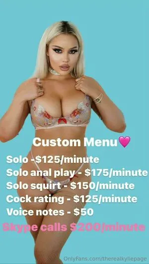 Therealkyliepage OnlyFans Leaked Free Thumbnail Picture - #p2jCPLSO48