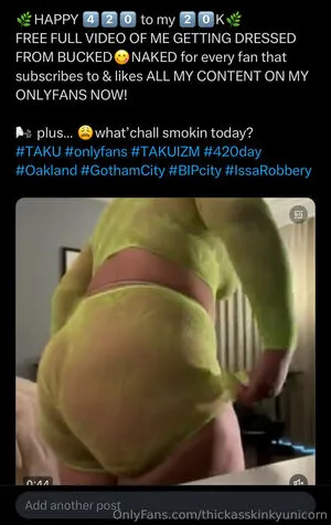 Thickasskinkyunicorn OnlyFans Leaked Free Thumbnail Picture - #pSwDP3OeYt
