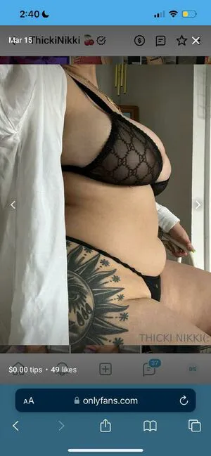 Thicki Nikki OnlyFans Leaked Free Thumbnail Picture - #7o3k881YSN