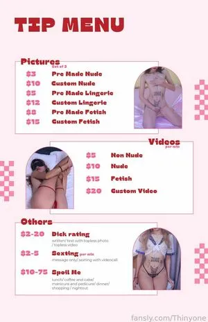 Thinyone OnlyFans Leaked Free Thumbnail Picture - #0RDReQmbrr