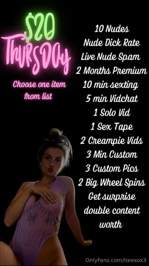 Tieexox3 OnlyFans Leaked Free Thumbnail Picture - #XgPNOEdeoq