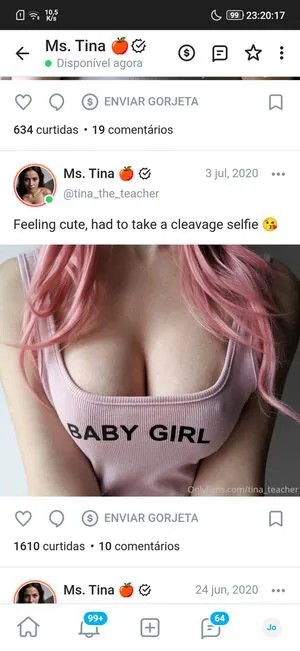 Tina The Teacher OnlyFans Leaked Free Thumbnail Picture - #SViOs1HUpi