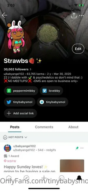 Tinybabysmol2 OnlyFans Leaked Free Thumbnail Picture - #x7M0gWi5XU