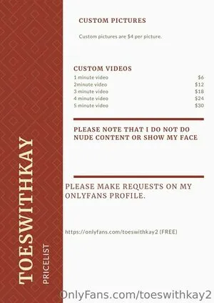 Toeswithkay2 OnlyFans Leaked Free Thumbnail Picture - #twBIhv8jKa