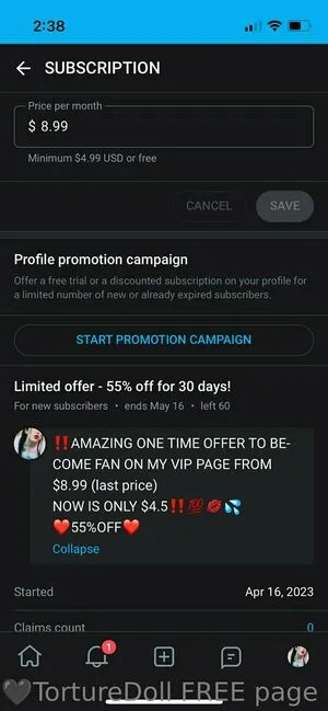 Torturedoll666 OnlyFans Leaked Free Thumbnail Picture - #oxLdE0LZiT