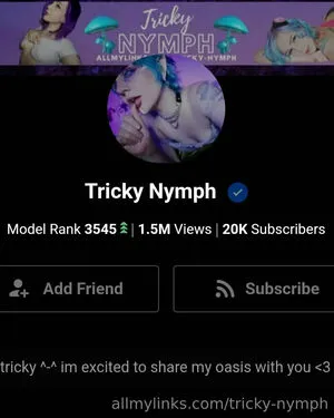 Tricky Nymph OnlyFans Leaked Free Thumbnail Picture - #5bSXjHJEbh