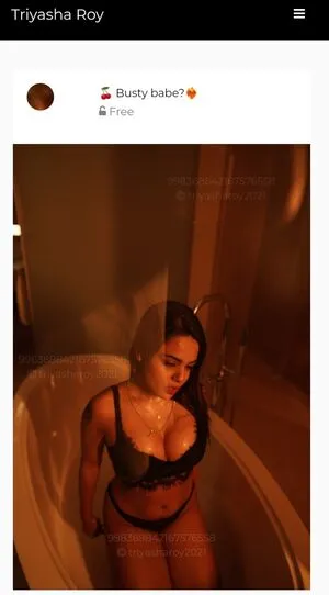 Triyasha Roy OnlyFans Leaked Free Thumbnail Picture - #2K3edeQvDL