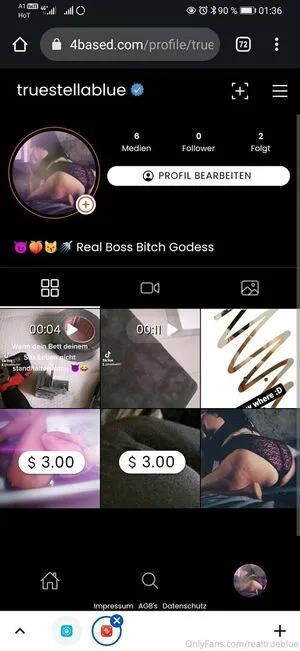 Truestellablue OnlyFans Leaked Free Thumbnail Picture - #2q51nA44Pk