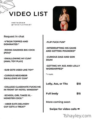Tshayleybaby OnlyFans Leaked Free Thumbnail Picture - #bx2fYMnaHO