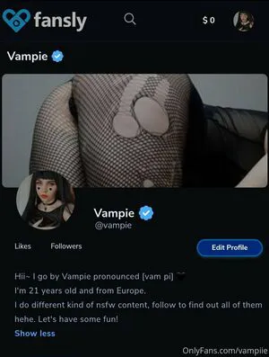 Vampiie OnlyFans Leaked Free Thumbnail Picture - #oNiIRBmV8Y