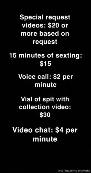 Vannavamp OnlyFans Leaked Free Thumbnail Picture - #TcgTvrUdnr