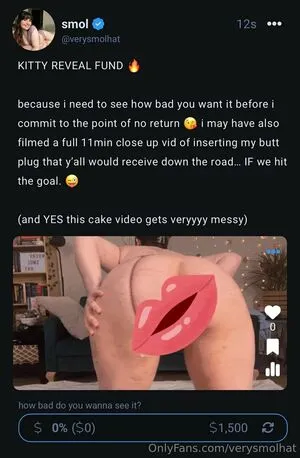 Verysmolhat OnlyFans Leaked Free Thumbnail Picture - #DBT0BHMNGc