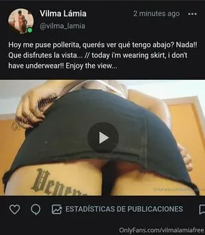 Vilmalamiafree OnlyFans Leaked Free Thumbnail Picture - #FTrmiuhSEl