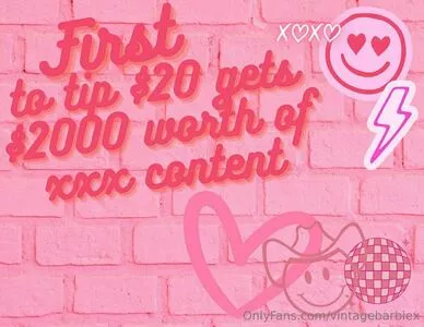 Vintagebarbiex OnlyFans Leaked Free Thumbnail Picture - #R03h3eQH9h