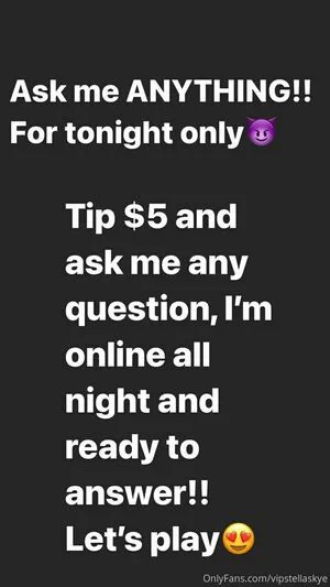 Vipstellaskye OnlyFans Leaked Free Thumbnail Picture - #261orAg5Sa