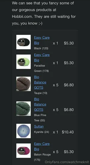 Watchmeknit OnlyFans Leaked Free Thumbnail Picture - #bYq0PC7tFq