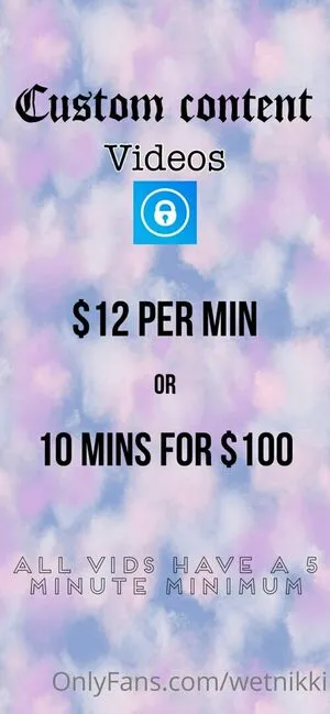 Wetnikki OnlyFans Leaked Free Thumbnail Picture - #Lii6DQZx1x