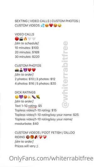 Whiterrabitfree OnlyFans Leaked Free Thumbnail Picture - #wcBINUvaZO