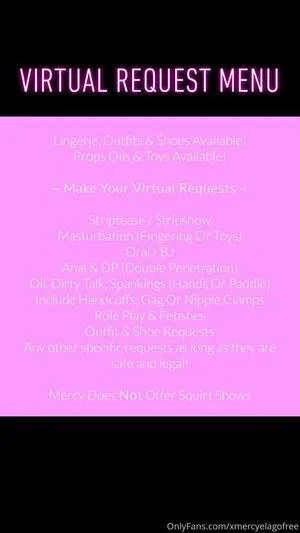 Xmercyelagofree OnlyFans Leaked Free Thumbnail Picture - #4aU0PIj2lT