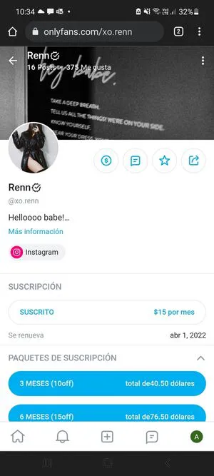 Xo Renn OnlyFans Leaked Free Thumbnail Picture - #tydPENTYaJ