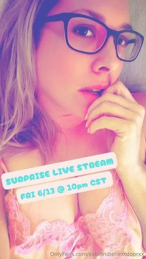 Xxblondienextdoorxx OnlyFans Leaked Free Thumbnail Picture - #mvk7iFpxOO
