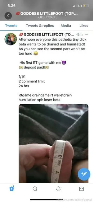 Xxlittlefootxx1 OnlyFans Leaked Free Thumbnail Picture - #NDzDJ3drT6