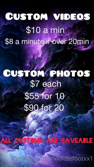 Xxlittlefootxx1 OnlyFans Leaked Free Thumbnail Picture - #qLsehzK89L