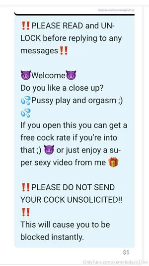 Xxmelodyxx31xx OnlyFans Leaked Free Thumbnail Picture - #hRAesRSpgj