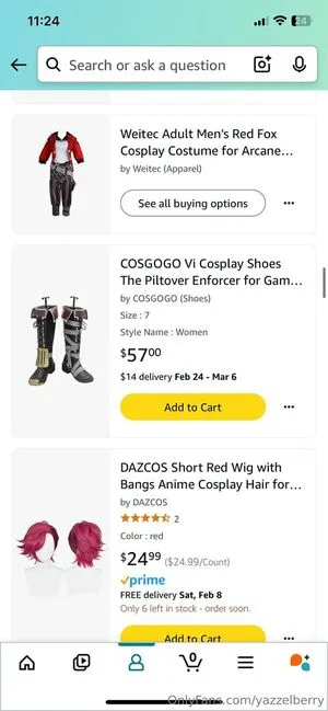 Yazzelberry OnlyFans Leaked Free Thumbnail Picture - #h04azbeNxM