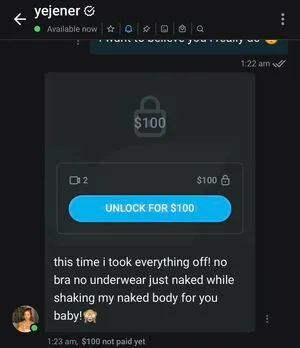 Yejener OnlyFans Leaked Free Thumbnail Picture - #abaHrhiOSA