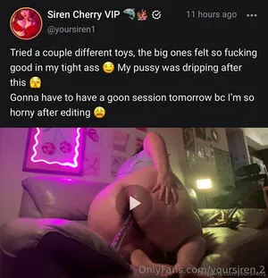 Yoursiren OnlyFans Leaked Free Thumbnail Picture - #npPPO19xGV