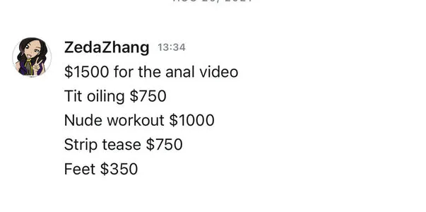 Zeda Zhang OnlyFans Leaked Free Thumbnail Picture - #hIOe1G6Tvx